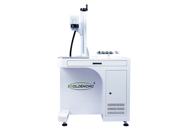 汽車零件激光打標機，光纖激光打標機